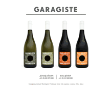 Tablet Screenshot of garagiste.com.au